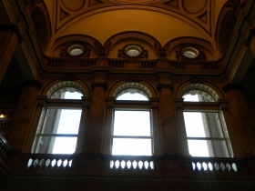The Library's Rotunda room.