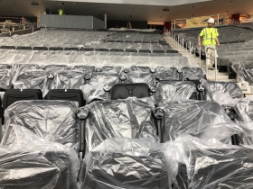 Bucks Branding on Seat