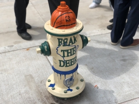 Milwaukee Bucks Fire Hydrant