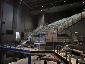 Seating Area and Boxes at Landmark Credit Union Live