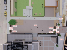 Downtown Dog Park and Foxtown Landing Site Plan