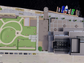 Downtown Dog Park and Foxtown Landing Site Plan