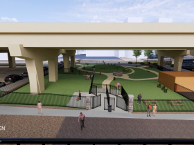 Downtown Dog Park Rendering
