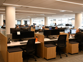 Fiserv HQ Open Concept Office