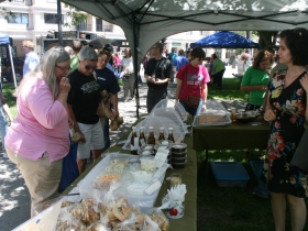Vendor at Westown Farmer's Market
