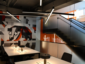 Badger Floor at Fiserv HQ