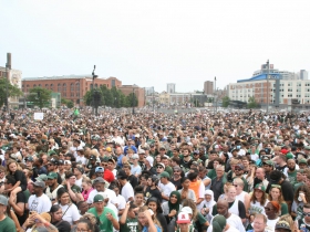 Bucks Celebration Crowd