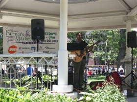 Roxie Beane at the Westown Farmer's Market