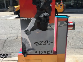 Utility Box Mural at 300 W. Wisconsin Ave.
