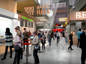 3rd Street Market Hall Rendering