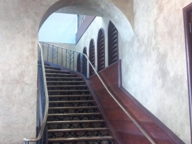 The grand staircase.