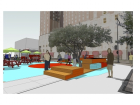 The Spot 4MKE - Renderings for Semi-Permanent Installation