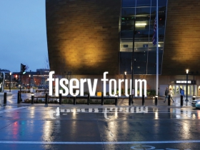 Fiserv Forum Signage