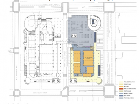 Convention Center Conceptual Expansion Plan - Level 1