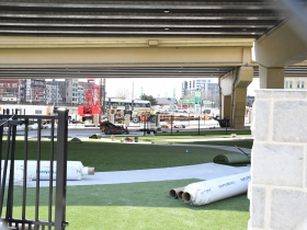 Downtown Dog Park Construction