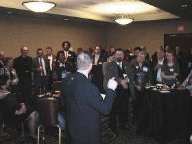 Tony Evers Campaign Event. Photo by Michael Horne.