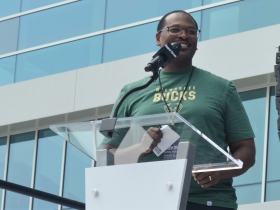 Council president Ashanti Hamilton