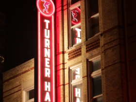 Turner Hall Lit Up
