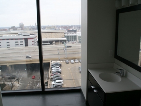 Bathroom with a View
