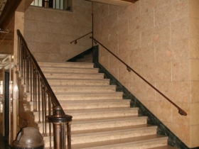 Lobby Stairs at Century Building