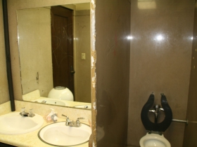 Bathroom at Century Building