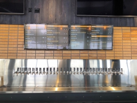 Beer Menu at Good City Brewing Downtown