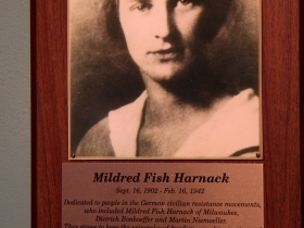 Mildred Fish Harnack.