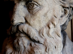 Statue inside Turner Hall.