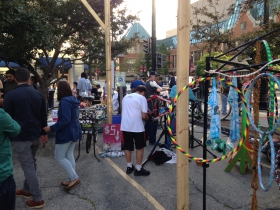 Bikes and hoops.