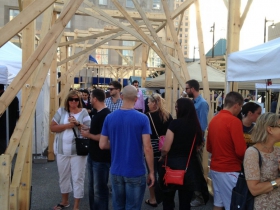 Moiré Pavilion.