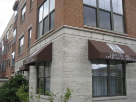 Library Hill Apartments.