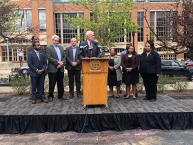 Vel R. Phillips Plaza Press Conference