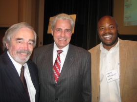 Donovan Rypkema, Ald. Bob Bauman, and Keith Stanley.