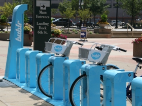 Bublr Bikes at the Wisconsin Center