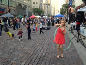 Dancing in the streets