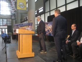 Michael Fascitelli heads to the mic.