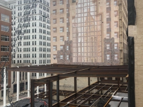 Mural Above Lobby Structure