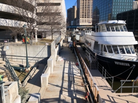 Milwaukee RiverWalk near 105-111 W. Michigan St.