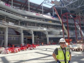 Inside the New Bucks Arena