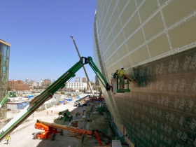 Working on the Bucks New Arena