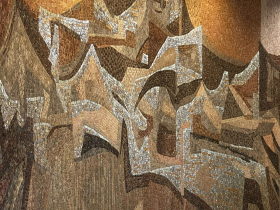 Marjorie Kreilick Mosaic at Milwaukee State Office Building