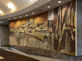 Marjorie Kreilick Mosaic at Milwaukee State Office Building