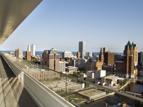 View from The Moderne's signature penthouse.