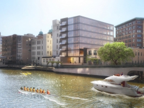 New Land's Timber Office Building