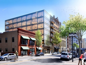 New Land's Timber Office Building