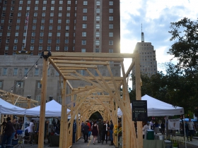 Moiré Pavilion.