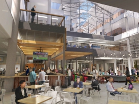 Office Space seen from the revamped first floor