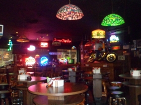 Major Goolsby's original bar.