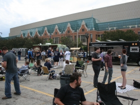 Tailgaters and Food Trucks