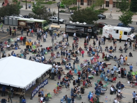 Block Party from Above